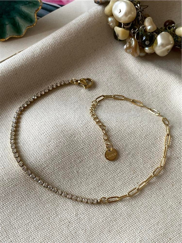 خلخال سلسلتين متموجة