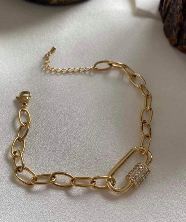 سوار قفل مزين