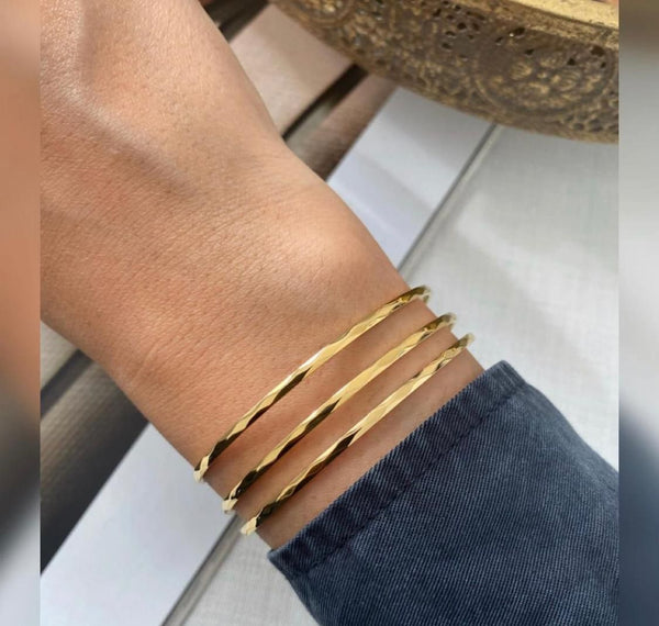 اساور سحبات  ذهب ناعم