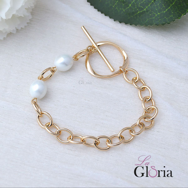 سوار اللؤلؤ الجولد روز