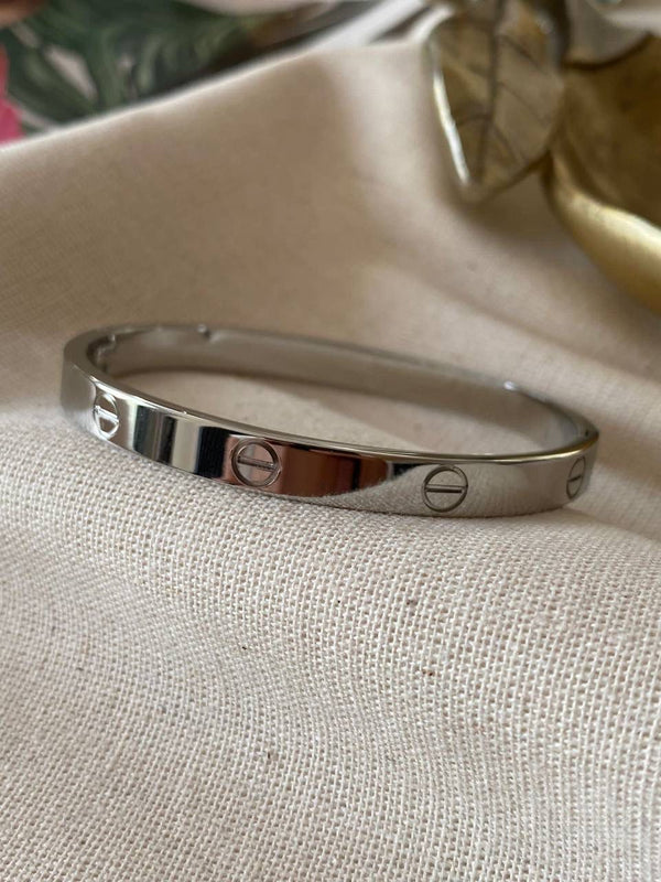 سوار كارتييه فضي