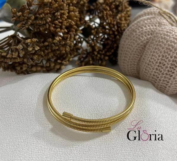 سوار ذهب ملفوف