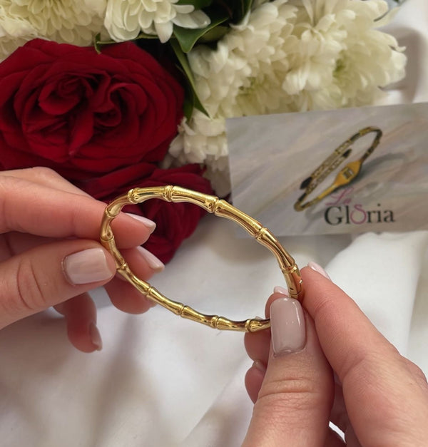 سوار البامبو الذهبي