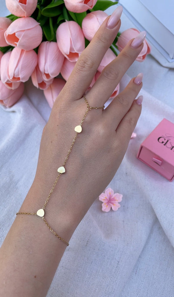 سوار الكف  قلوب