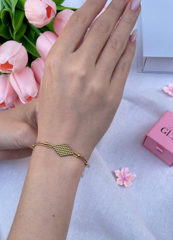 سوار الماس الذهبي