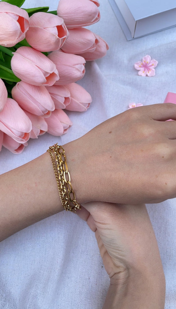 سوار سلاسل ذهب