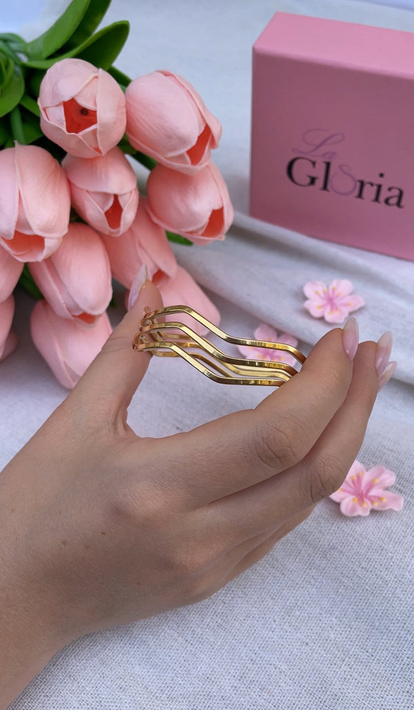 سحبات  موجة ذهبية