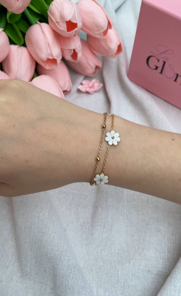 سوار أزهار ناعم