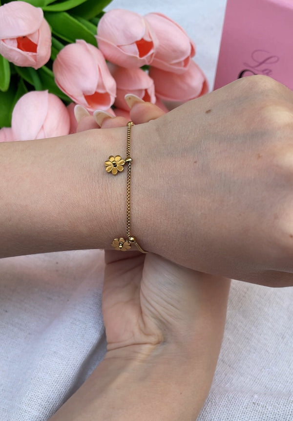 سوار الزهور الذهبية