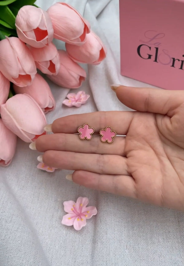 حلق الوردة الزهرية