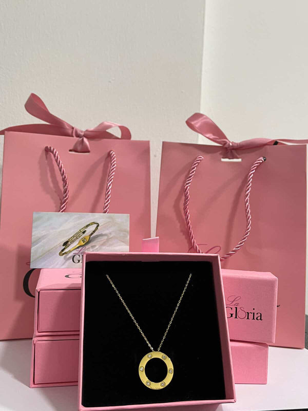 سنسال دائرة ذهبية