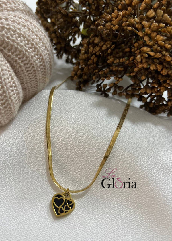 سنسال قلب ذهبي