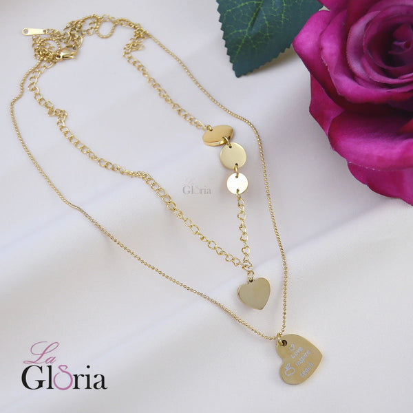 سنسال قلب ذهبي