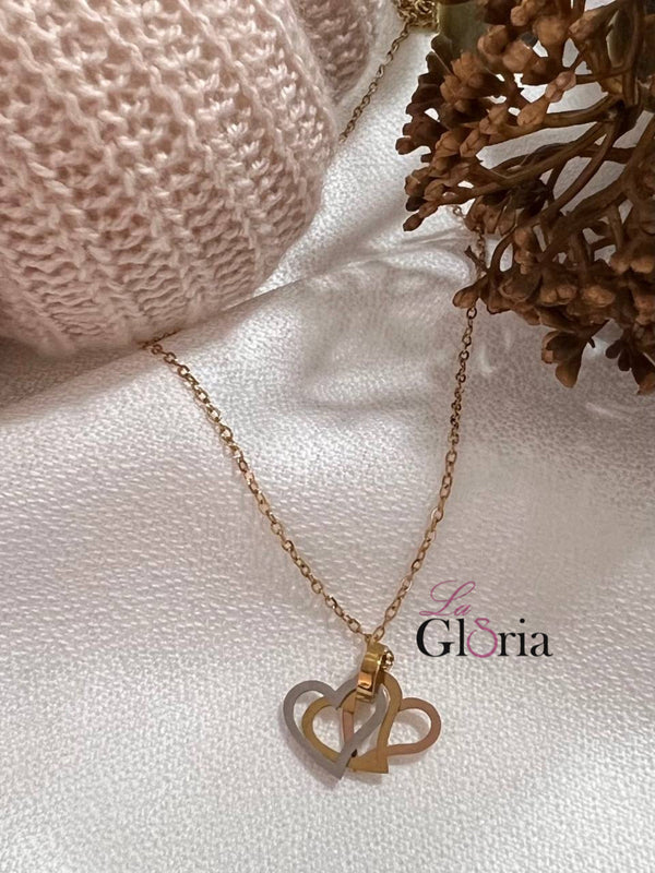 سنسال قلوب مزدوجة