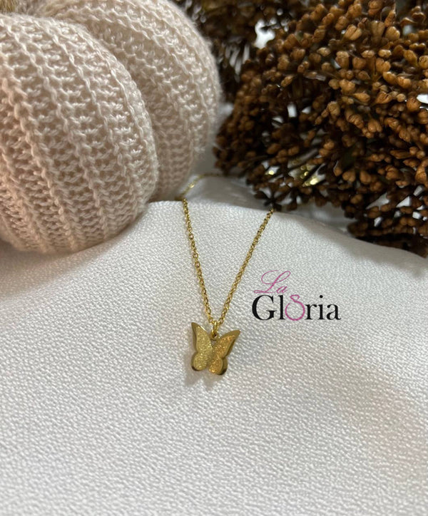 سنسال فراشة ذهبي