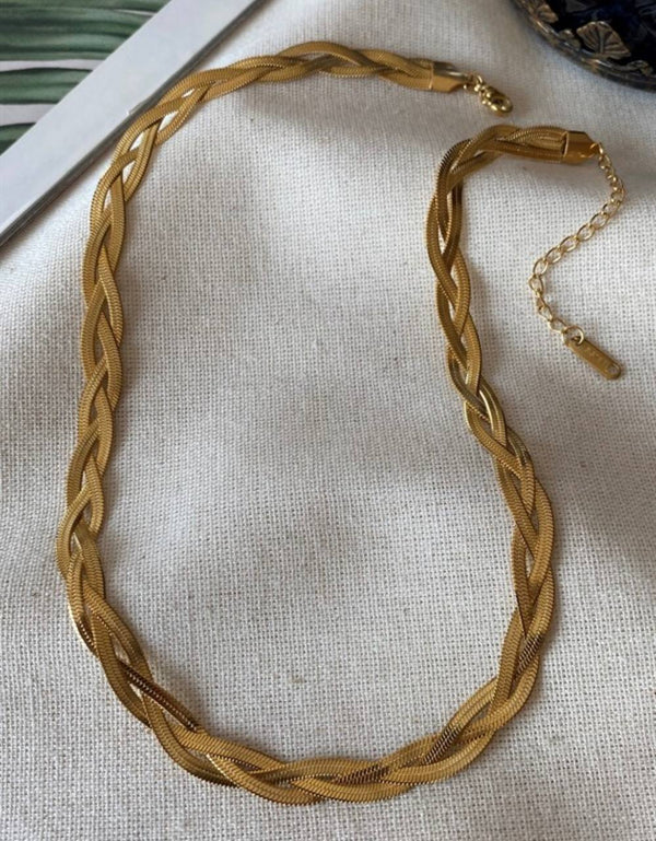 سنسال جديلة ذهبي