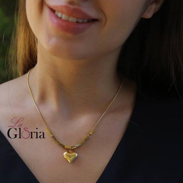 سنسال قلب ذهبي