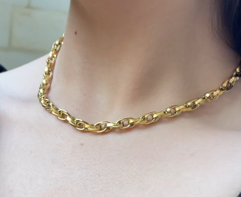 سنسال حلقات ذهبية