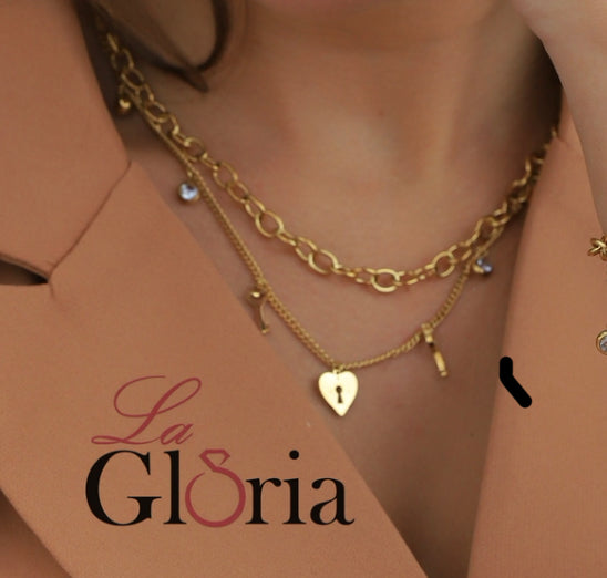 سنسال قلب ذهبي