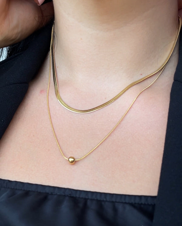 سنسال كرة ذهبية