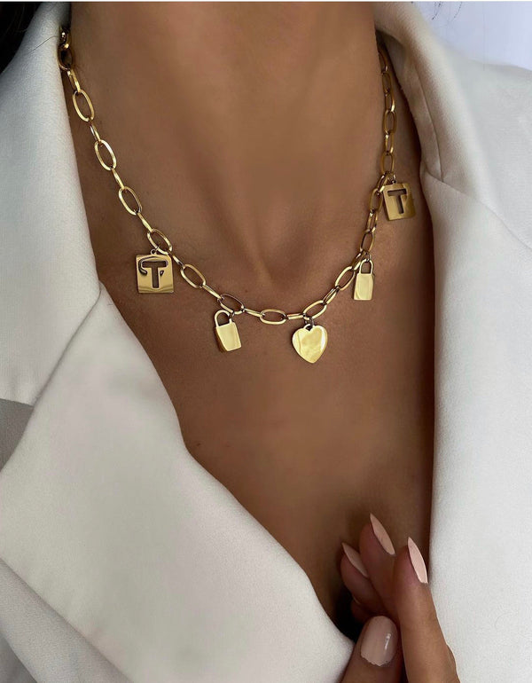 سنسال أقفال قلب