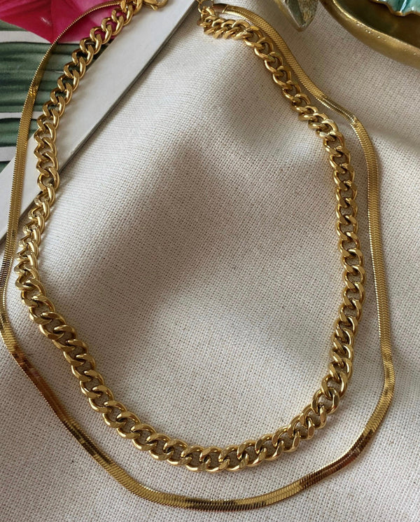 سنسال ذهب مزدوج