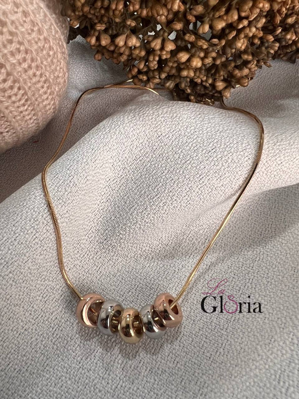 سنسال حلقات ملونة