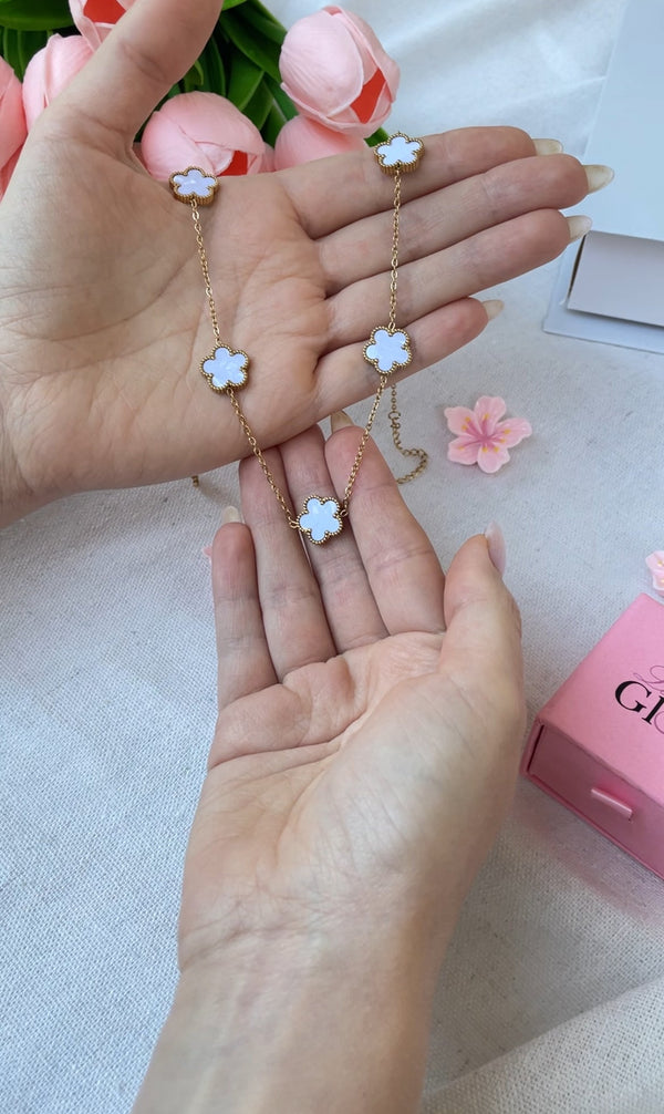 سنسال ورود ابيض