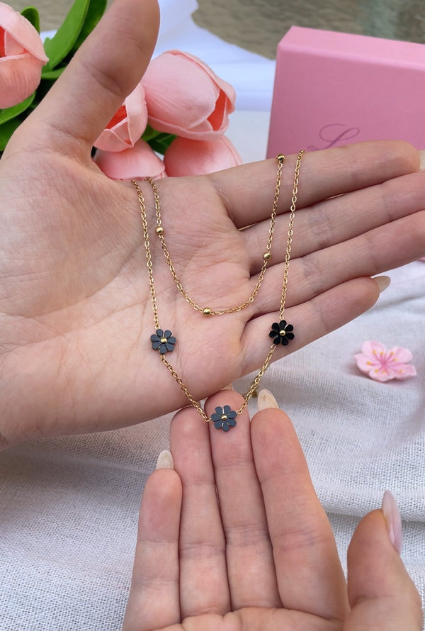 سنسال ورد اسود طبقتين