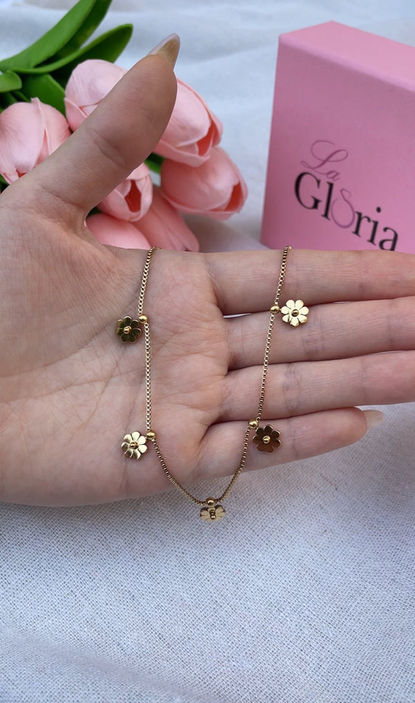 سنسال الورد الذهبي