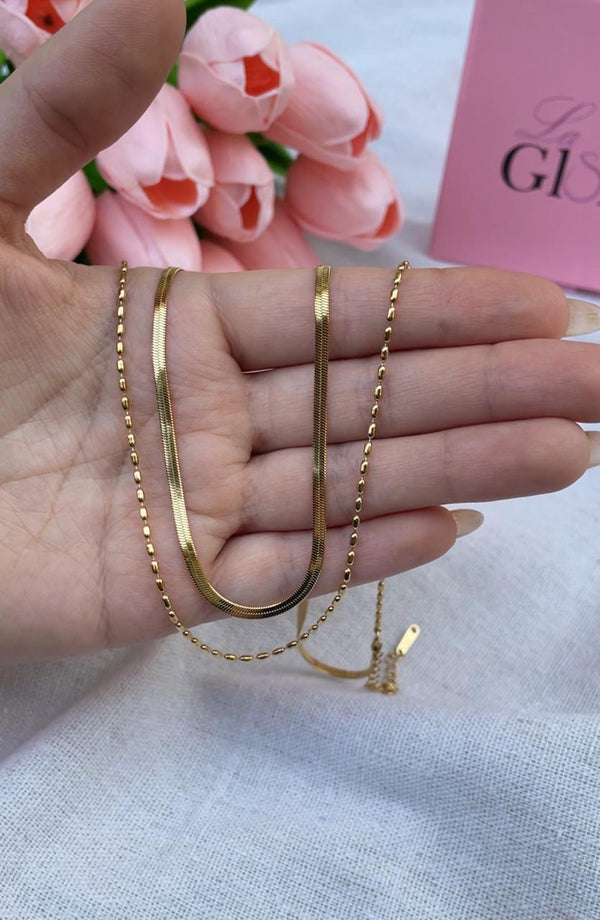 سنسال السنيك والخرزات