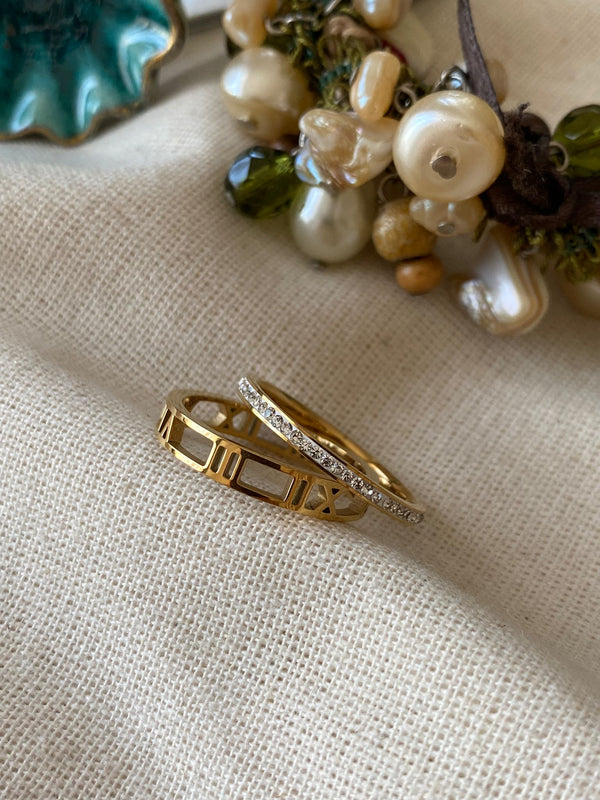 خاتم روماني مرصع