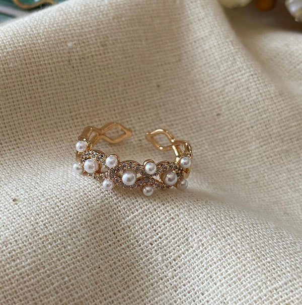 خاتم حبات اللولو