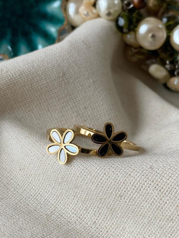 خاتم زهرة مزدوج