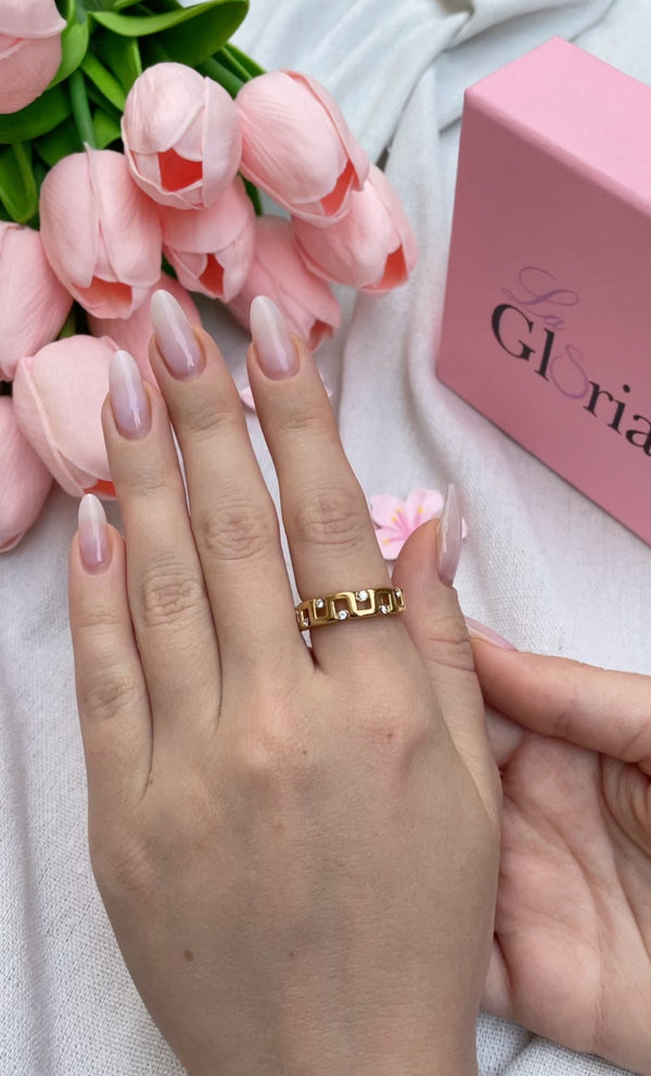 خاتم الشبكة مرصع