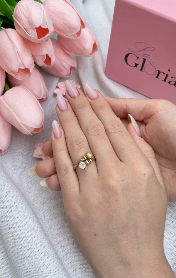 خاتم الذهبي الالماسة