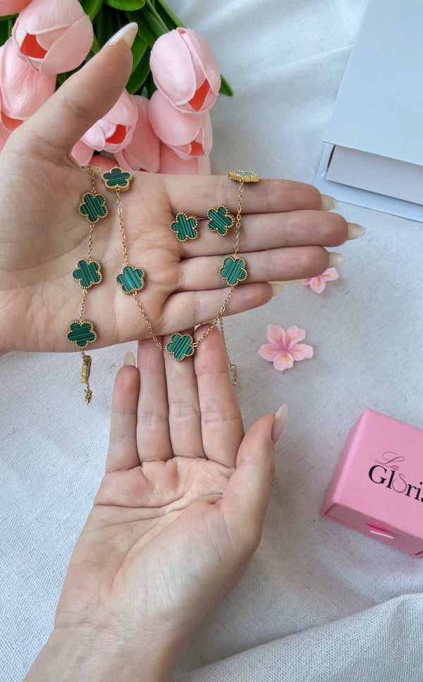 طقم ازهار الحظ