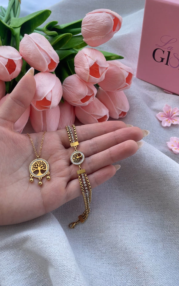 طقم شجرة الحياة الناعم