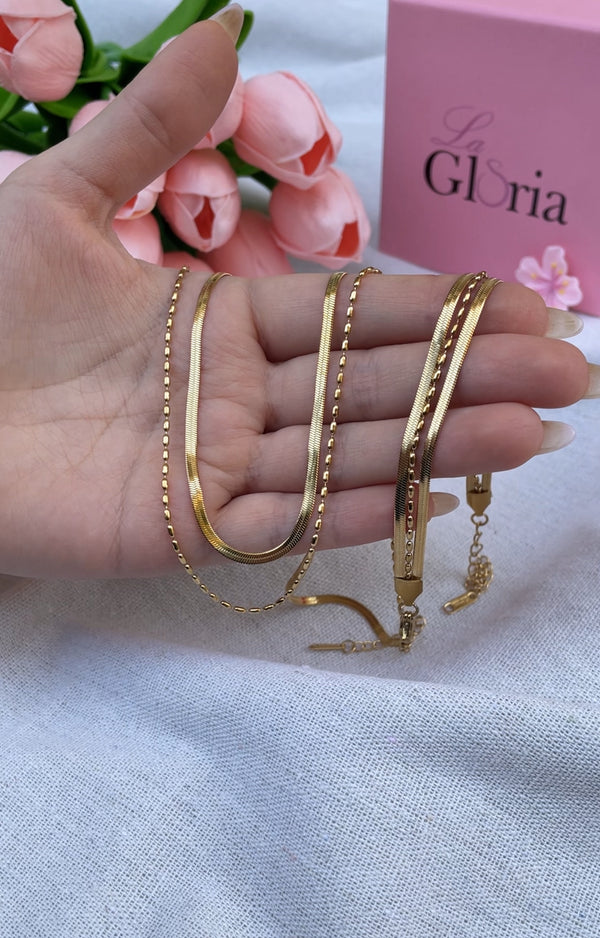 طقم الخرز والسنيك