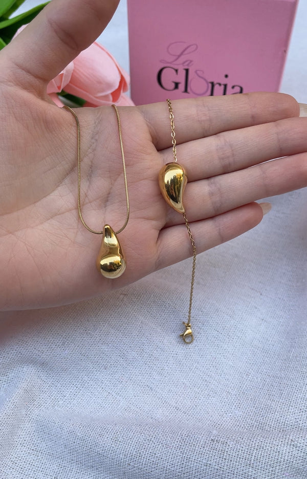 طقم اللوزة _ الدمعة