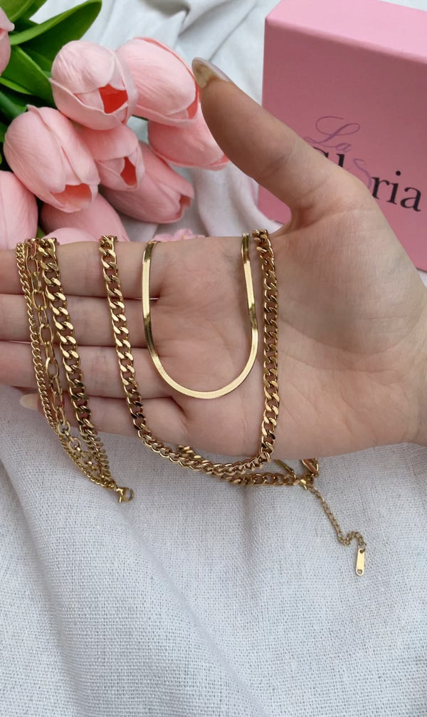 طقم الجنزير والسنيك