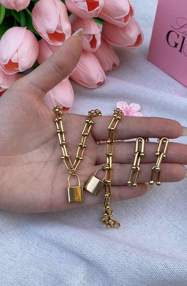 طقم التيفاني القفل الكامل