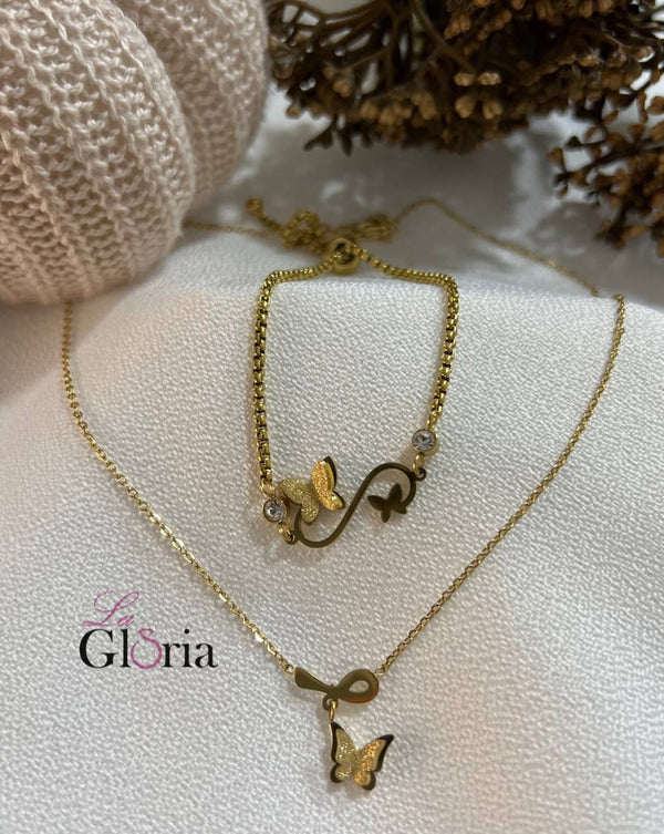 طقم الفراشة ( فري سايز )