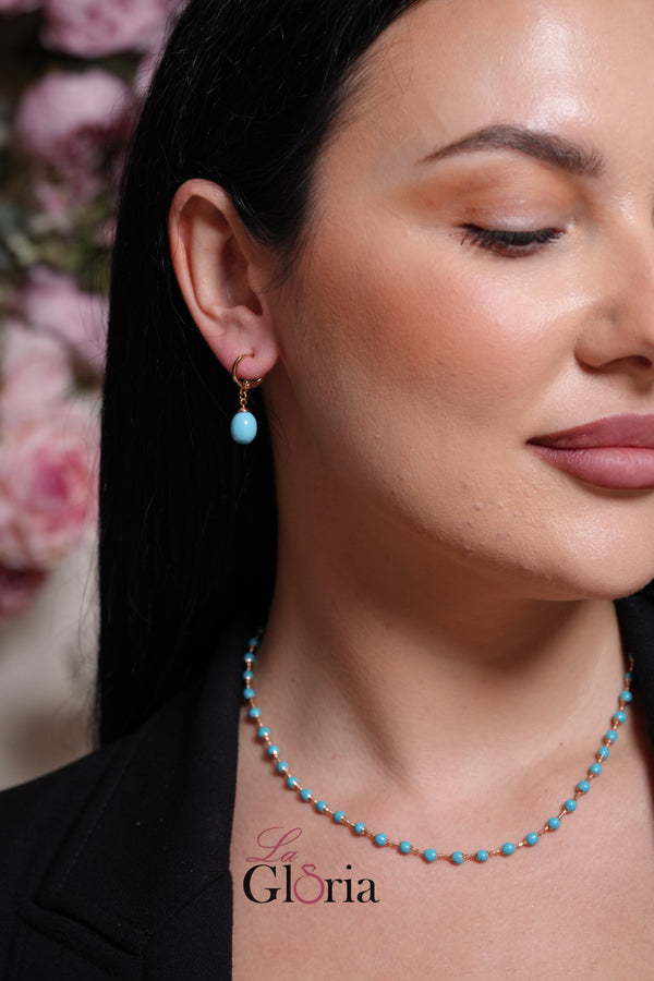 طقم اللولو الازرق