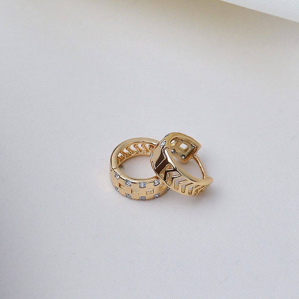 حلق هوب ناعم مزخرف