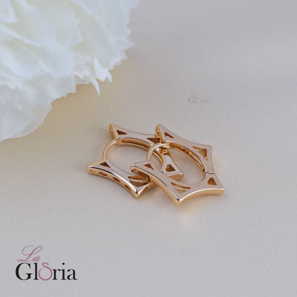 حلق نجمة هندسي