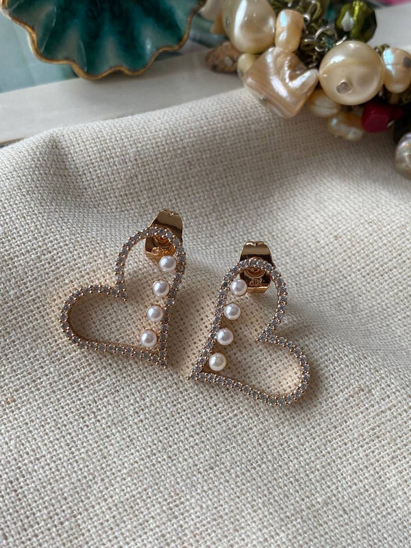 حلق قلب لؤلؤ