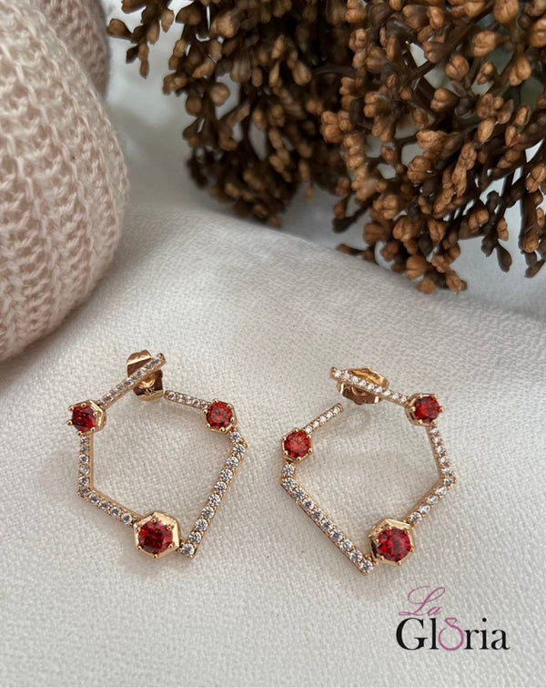 حلق سداسي أحمر